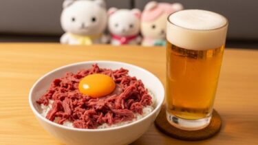 ちいかわ×コンビーフ！再現レシピと栗まんじゅう先輩の夜 🌙