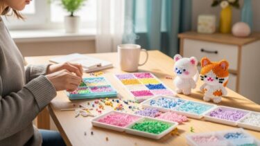 アクアビーズちいかわ図案！不器用な私でも作れた感動の推しグッズ