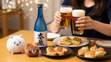 ちいかわで迎え酒！？くりまんじゅう先輩に学ぶ大人の晩酌術５選
